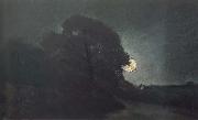 John Constable, The edge of a Heath by moonlight